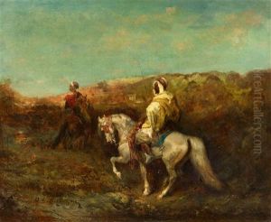 Two Arabian Horsemen