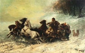 Sleigh Scene