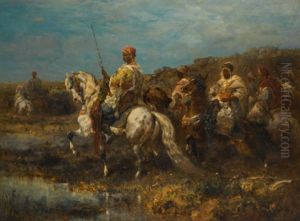 The Advance by Adolf Schreyer