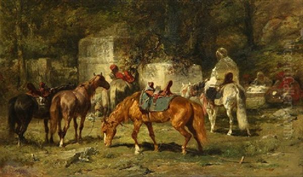 Orientalist Horseman - view 1