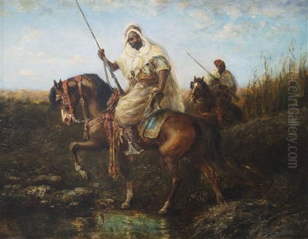 Bedouins A Cheval - view 1