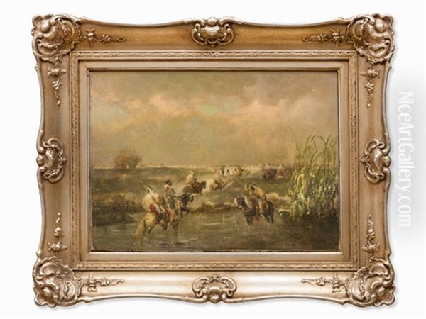 Oriental Horsemen - view 1