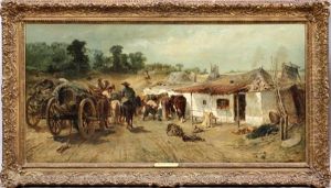 Wallachian Peasants by Adolf Schreyer