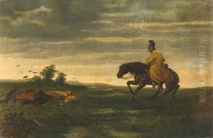 Der Gefallene Soldat by Adolf Schreyer