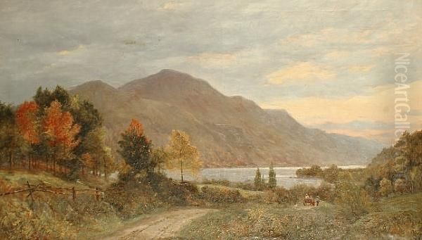 An Autumn Evening On Lake George, The Adirondacks, U.s.a. - view 1