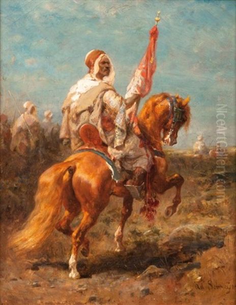 Cavalier A L'etendard - view 1