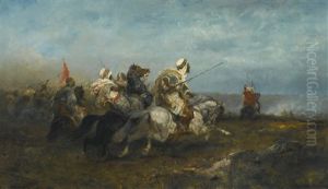 The Advance by Adolf Schreyer