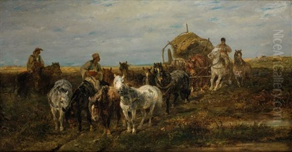 Cosaques Et Leurs Chevaux - view 1