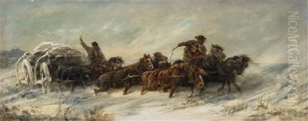 Snowy Scene - view 1