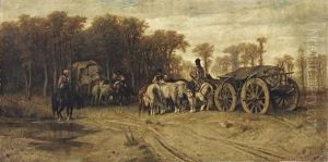 The Encounter by Adolf Schreyer