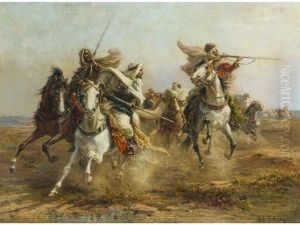 Bedouins Taking Aim