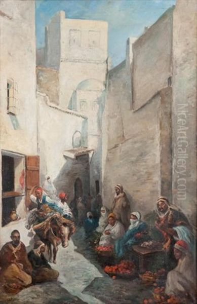 Le Marche Aux Oranges En Afrique Du Nord - view 1