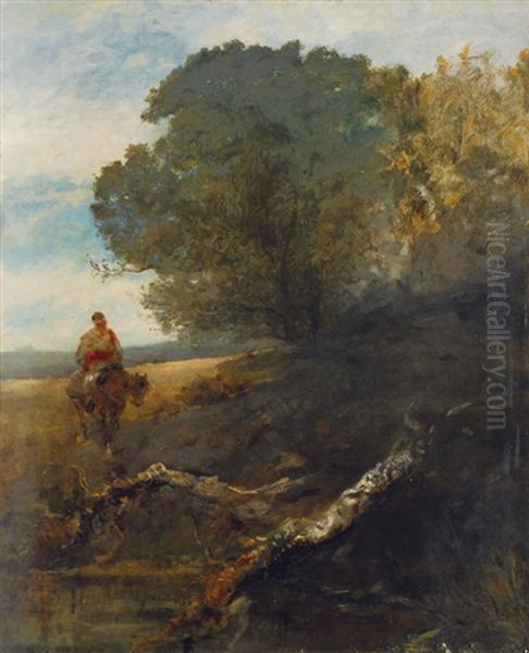 Landscape With Horseman - view 1