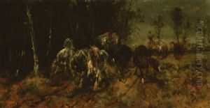 Wallachen Am Walde (oil Sketch) Wallachen Am Walde (oil Sketch)