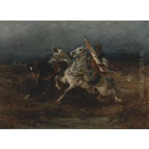 The Night Raid by Adolf Schreyer