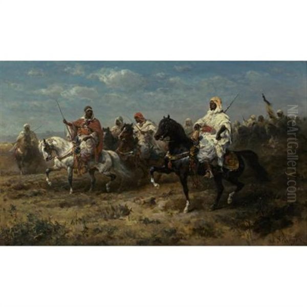 Bedouins On The March - view 1