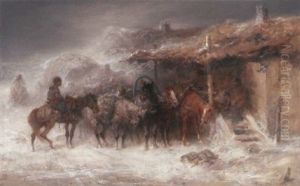 Wallachian Horsemen In Winter Wallachian Horsemen In Winter