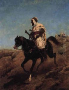 An Arab Scout by Adolf Schreyer