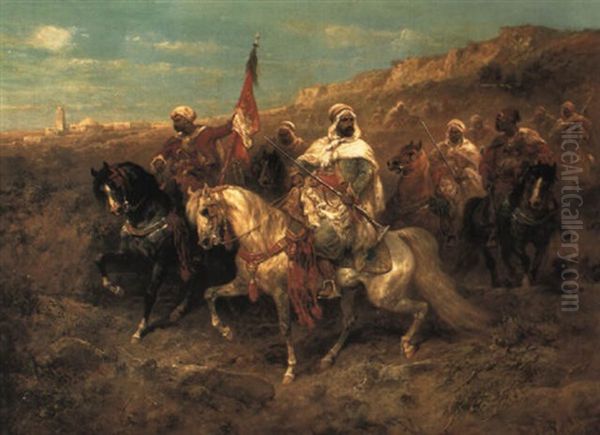 A Regal Procession - view 1