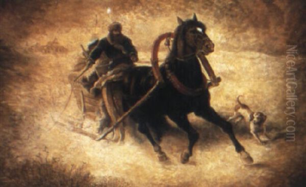 Russians In A Sleigh - view 1