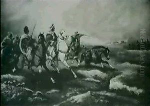 Arab Warrior by Adolf Schreyer