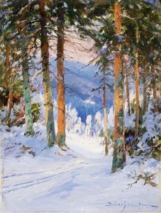 Blick Auf Die Obere Schweizer Hutte by Franz Schreyer