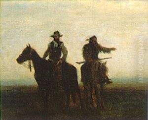Pioneer And Guide by Charles Schreyvogel