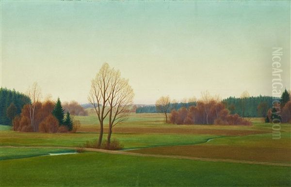 Landscape Between Starnberger See And Ammersee - view 1