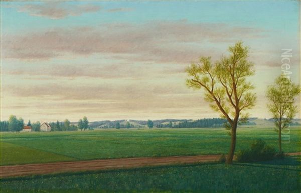Oberbayerische Landschaft - view 1