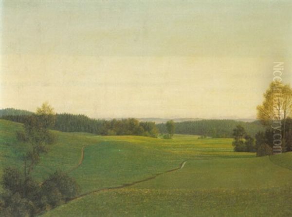 Oberbayerische Landschaft - view 1