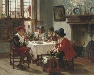 A Tuneful Melody by Albert Friedrich Schroeder