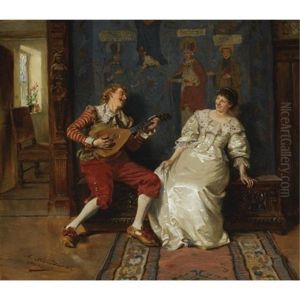 Ein Standchen (the Serenade) by Albert Friedrich Schroeder