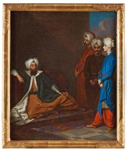 Mustafa Aga, Later Mustafa Efendi, In Stockholm 1727 by Georg Engelhardt Schroeder
