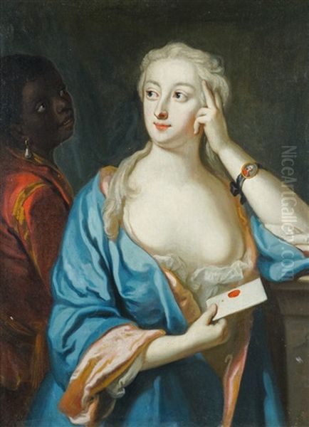 Portratt Av Hedvig Ulrika Taube, Fodd 31 Oktober (1714-1744) - view 1