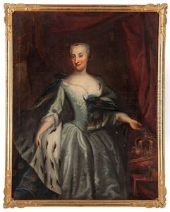 Ulrika Eleonora The Younger (1688-1741) by Georg Engelhardt Schroeder