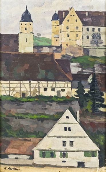 Kirche Mit Fachbauwerk - view 1