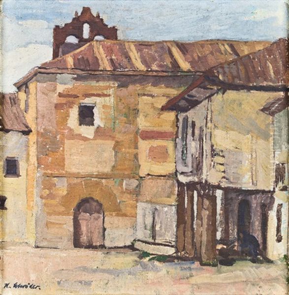 Dorfplatz In Spanien - view 1