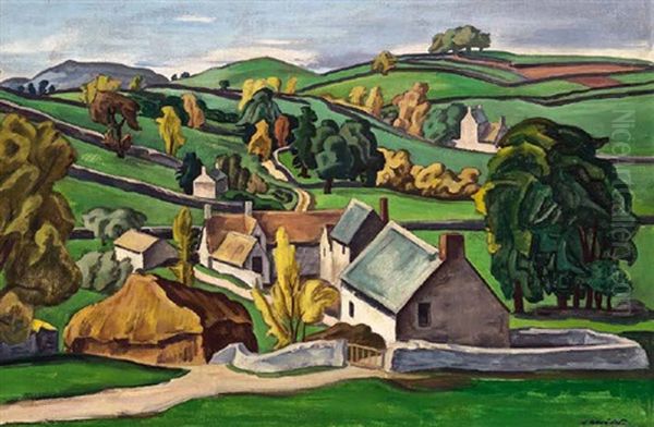Herbst Landschaft - view 1