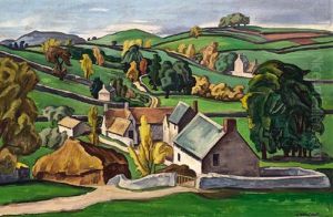 Herbst Landschaft by Heinrich Schroeder