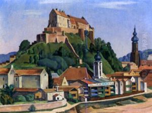 Ansicht Von Berghausen by Heinrich Schroeder