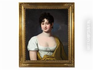 Portrait Amalia Von Strombeck by Johann Heinrich Schroeder