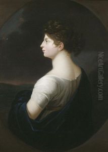Portrat Der Konigin Luise Von Preusen by Johann Heinrich Schroeder
