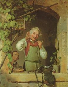 Hor' Ich Recht? by Julius Carl Hermann Schroder