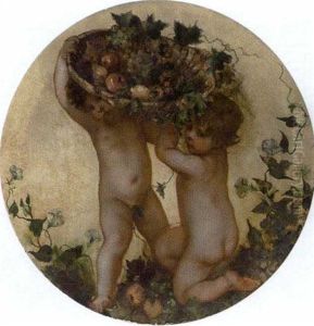 Allegorische Darstellung Des Herbstes by Norbert Schroedl