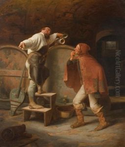 Ungebetener Gast by Adolf Schroedter