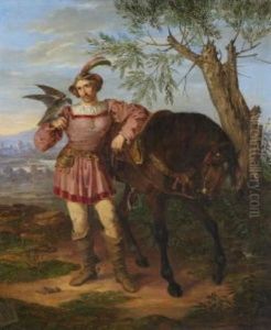 Ein Junger Falkner