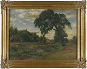 Sommerliche Bachlandschaft Sommerliche Bachlandschaft