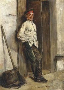 An Austrian Soldier by Alfred von Schroetter