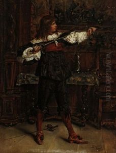 Der Fechtmeister by Alfred von Schroetter