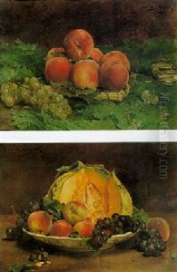 Peches Du Midi by Louis Marie de Schryver
